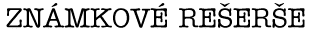 Zn�mkov� re�er�e